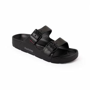 Sandal Slide Bona Black Red