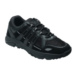 Sepatu Sneakers Fusion Max Solid Black