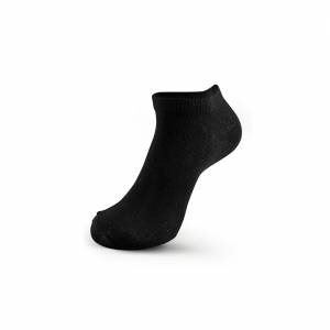 Kaos Kaki Unisex Pendek Ankle Black Socks