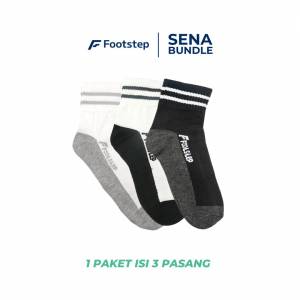 Bundling 3 Pasang Kaos Kaki Sena Socks